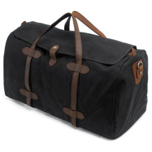 Nuevo bolso de noche grande elegante del bolso del bolso del duffel del viaje del cuero de la lona 2032